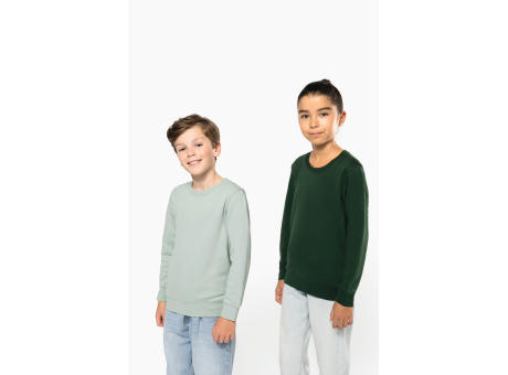 Sudadera cuello redondo ecorresponsable niños 