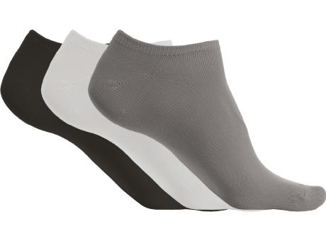 Calcetines cortos microfibra : pack de tres pares