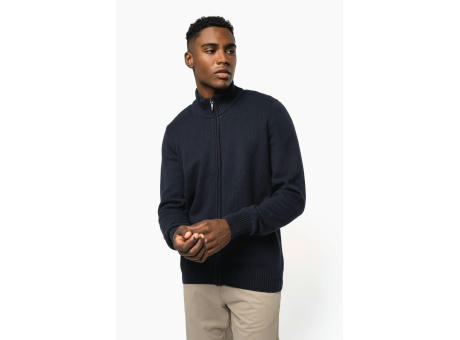 Chaqueta de punto con cremallera
