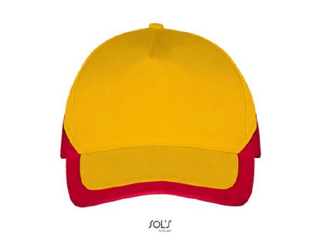 GORRA 5 PANELES CONTRASTADA