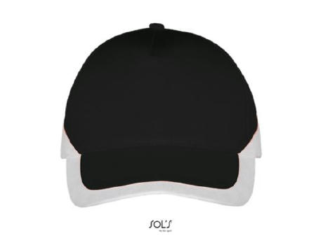 GORRA 5 PANELES CONTRASTADA