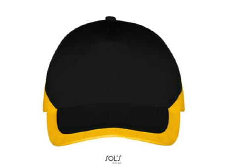 GORRA 5 PANELES CONTRASTADA