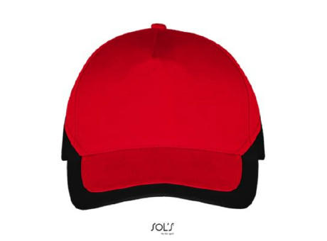GORRA 5 PANELES CONTRASTADA