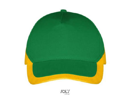 GORRA 5 PANELES CONTRASTADA