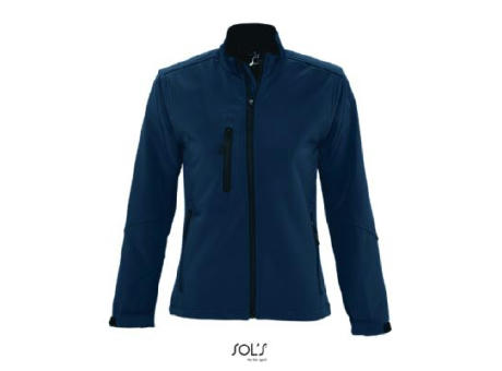 CHAQUETA SOFTSHELL DE MUJER CON CREMALLERA