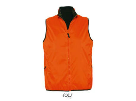 CHALECO UNISEX REVERSIBLE Y CONTRASTADO
