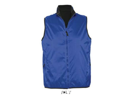 CHALECO UNISEX REVERSIBLE Y CONTRASTADO