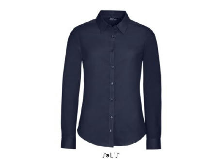 CAMISA STRETCH MUJER MANGA LARGA