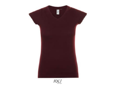 CAMISETA MUJER CUELLO PICO