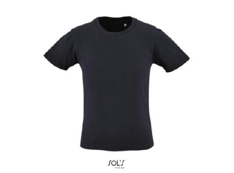 CAMISETA DE MANGA CORTA DE NIÑO CON CUELLO REDONDO