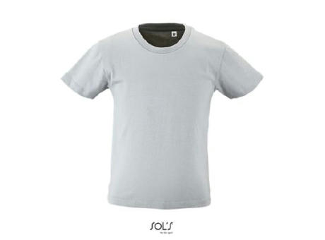 CAMISETA DE MANGA CORTA DE NIÑO CON CUELLO REDONDO