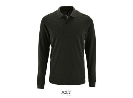 POLO PIQUÉ DE MANGA LARGA DE HOMBRE