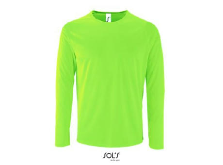 CAMISETA DE DEPORTE DE MANGA LARGA DE HOMBRE