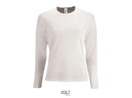 CAMISETA DE DEPORTE DE MANGA LARGA DE MUJER