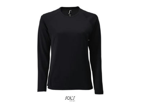 CAMISETA DE DEPORTE DE MANGA LARGA DE MUJER