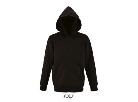 SUDADERA CON CREMALLERA Y CAPUCHA