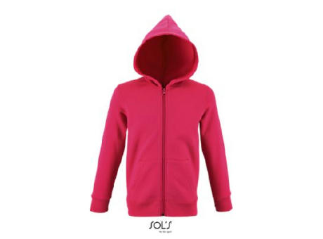 SUDADERA CON CREMALLERA Y CAPUCHA