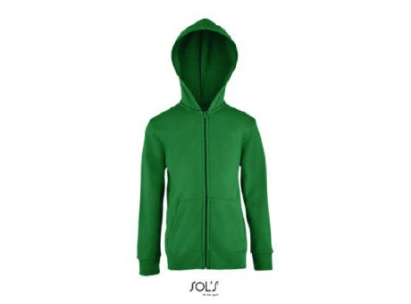 SUDADERA CON CREMALLERA Y CAPUCHA
