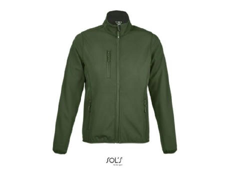 CHAQUETA SOFTSHELL DE MUJER CON CREMALLERA