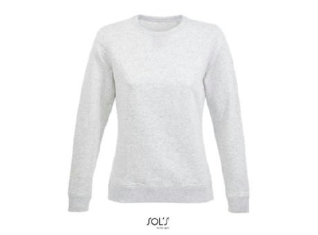 SUDADERA DE MUJER CON CUELLO REDONDO