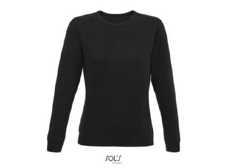 SUDADERA DE MUJER CON CUELLO REDONDO