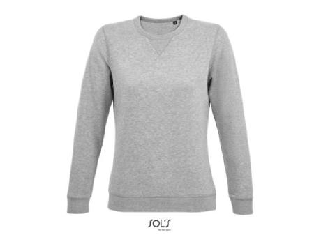 SUDADERA DE MUJER CON CUELLO REDONDO