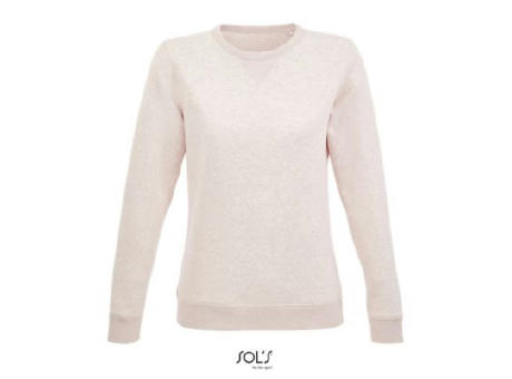 SUDADERA DE MUJER CON CUELLO REDONDO
