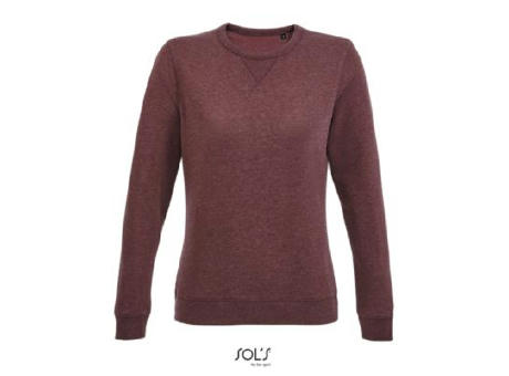 SUDADERA DE MUJER CON CUELLO REDONDO