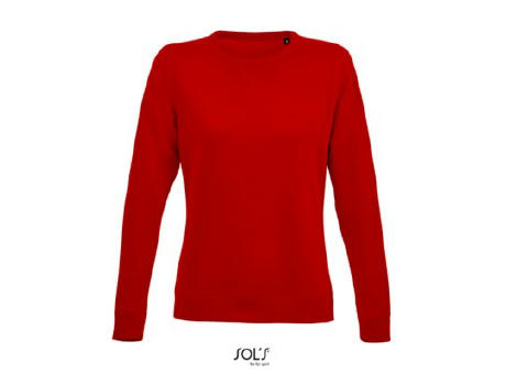 SUDADERA DE MUJER CON CUELLO REDONDO