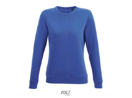 SUDADERA DE MUJER CON CUELLO REDONDO