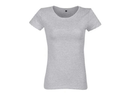 CAMISETA MUJER CORTADA Y COSIDA MANGA CORTA