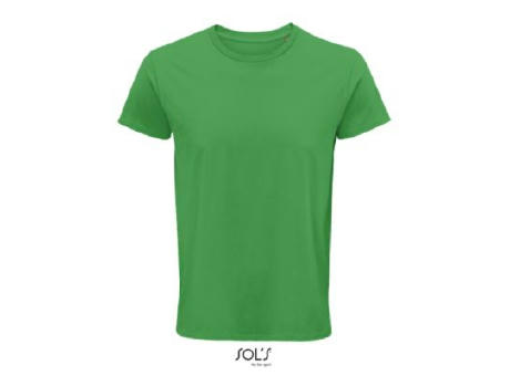 CAMISETA HOMBRE AJUSTADA DE PUNTO LISO Y CUELLO REDONDO