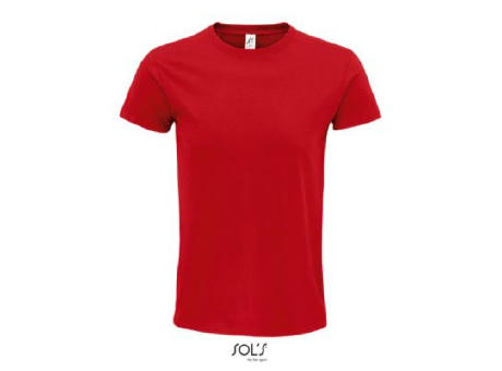 CAMISETA UNISEX AJUSTADA DE PUNTO LISO Y CUELLO REDONDO