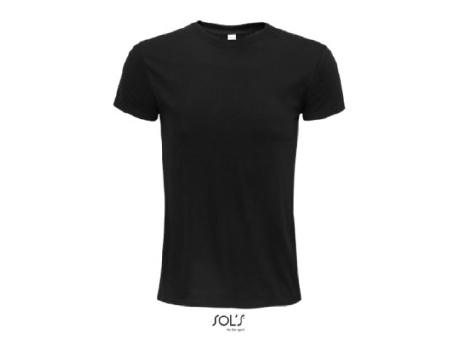 CAMISETA UNISEX AJUSTADA DE PUNTO LISO Y CUELLO REDONDO