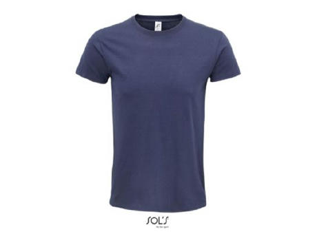 CAMISETA UNISEX AJUSTADA DE PUNTO LISO Y CUELLO REDONDO