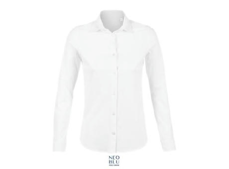 CAMISA MUJER DE PUNTO LISO MERCERIZADO