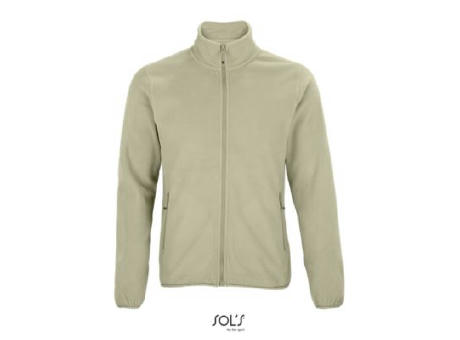 CHAQUETA CON CREMALLERA DE MICROFIBRA PARA HOMBRE