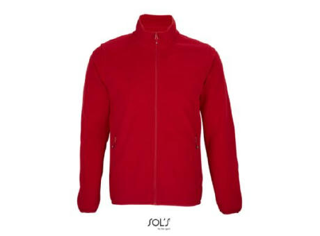 CHAQUETA CON CREMALLERA DE MICROFIBRA PARA HOMBRE