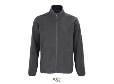 CHAQUETA CON CREMALLERA DE MICROFIBRA PARA HOMBRE