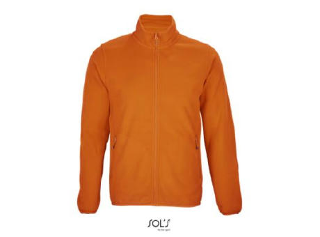 CHAQUETA CON CREMALLERA DE MICROFIBRA PARA HOMBRE