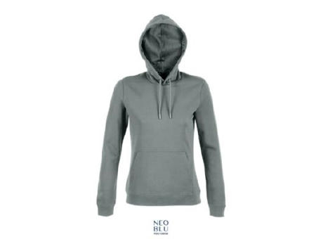 SUDADERA MUJER DE FRENCH TERRY CON CAPUCHA