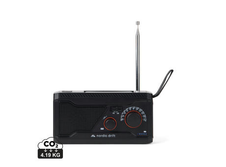 Nordic Drift Titan IPX4 multifunktionales Radio 4000mAh