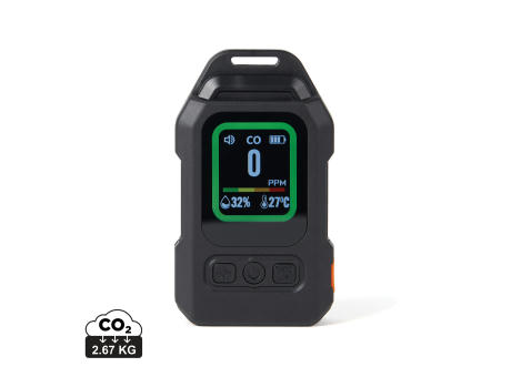 Nordic Drift Everest tragbarer CO-Detektor mit LED & Alarm