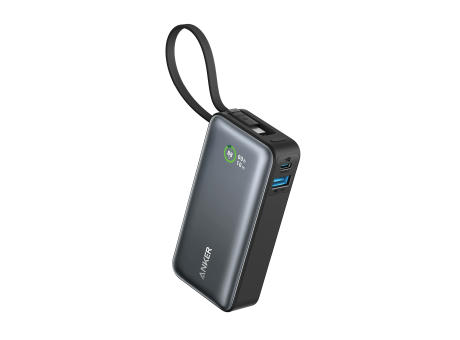 Anker Nano Powerbank 30W, mit integriertem USB-C-Kabel