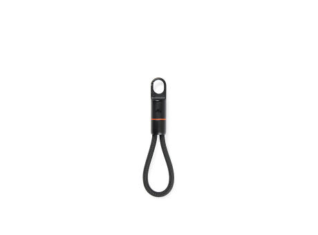 Nordic Drift Everest USB-C 60W-Schnellladekabel m. Karabiner