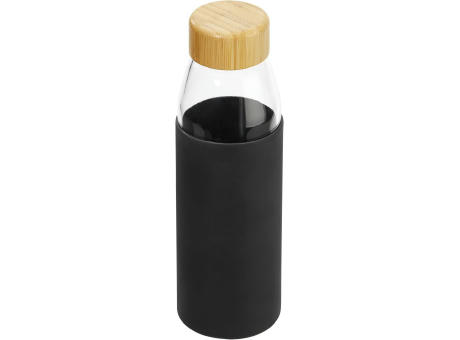 Nestler-matho Umweltfreundliche Flasche ECO B1 mit Silikonhülle und Bambusverschluss N-m 558
