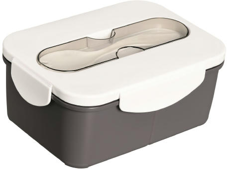 Nestler-matho SNACK Auslaufsichere Lunchbox mit Inneneinteilung und Göffel