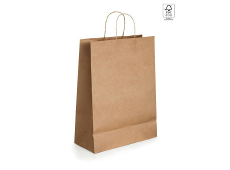 ELLEN. Bolsa de papel kraft (115 g/m²)