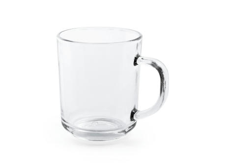 SOFFY. Taza de vidrio de 230 mL