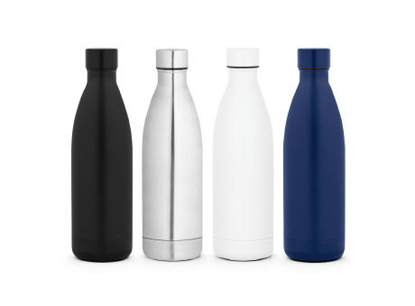 RE-BUFFON XL. Botella de acero inoxidable de doble pared (90% reciclado) 1L